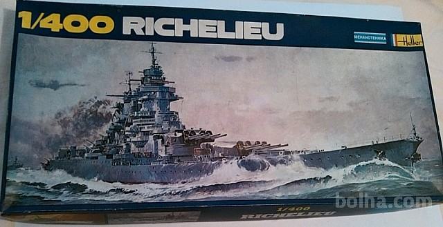 Maketa ladja Richelieu 1/400