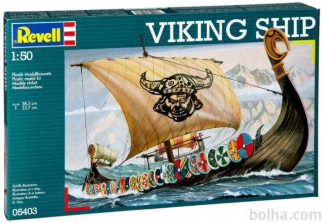 Maketa Vikinška ladja - Viking ship