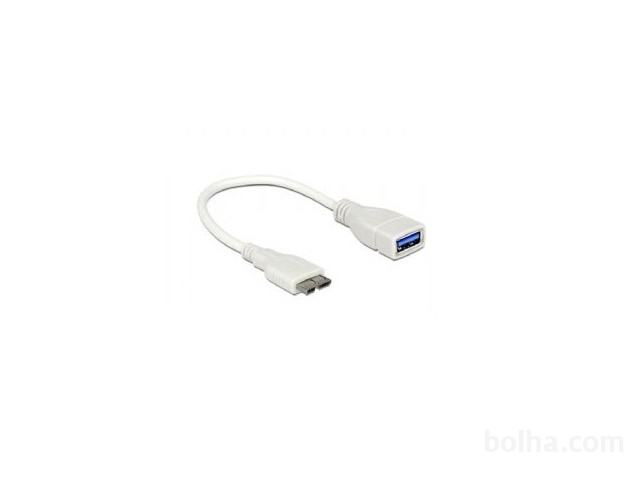 Kabel USB 3.0 A-B mikro OTG 0,20 Delock