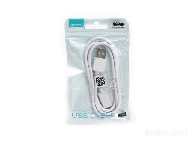 micro USB kabel za GSMe, MP3, tablice, digitalne kamere
