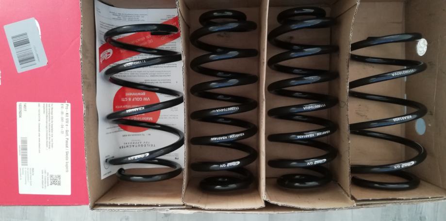 Eibach E10-20-029-03-22 12-18 BMW 640I COUPE RWD 1.0 IN 0.8 IN PRO-KIT LOWERING SPRING KIT DIAMOND BLACK main image 1