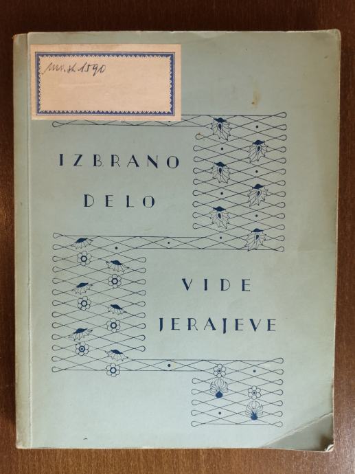 Izbrano delo / Vida Jeraj, 1935