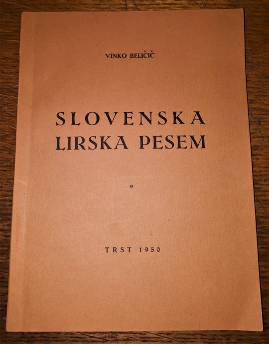 SLOVENSKA LIRSKA PESEM