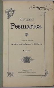 SLOVENSKA PESMARICA I. zvezek