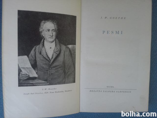 Pesmi - J. W . Goethe - MCML