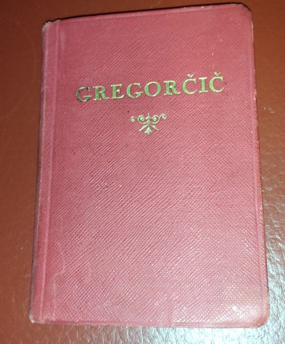 SIMON Gregorčič Izbrane poezije 1941