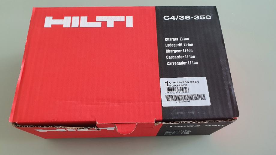 Chargeur hillti C 4/36/350 ventilé