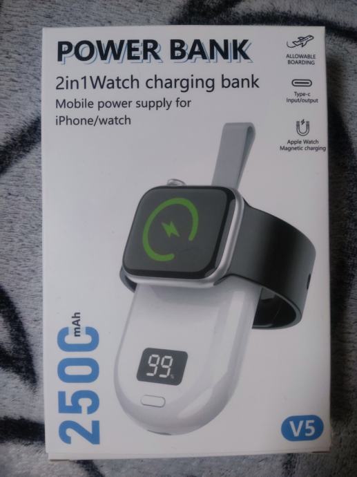 NOVI Power bank za Apple iPhone ure