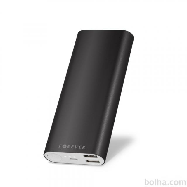 Power Bank prenosna baterija 13000 mAh metal + micro USB
