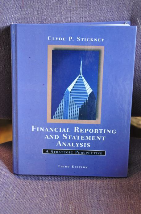 Clyde P. Stickney - Financial reporting and statement analysis