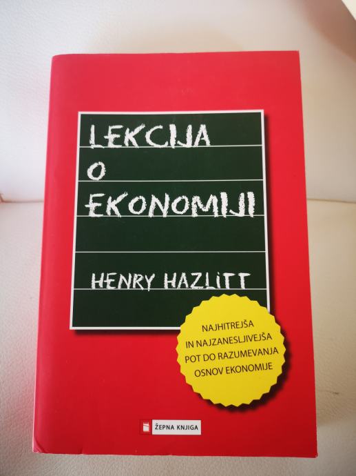 Lekcija o ekonomiji, Henry Hazlitt