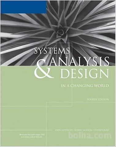 Strokovna knjiga- System analysis & design