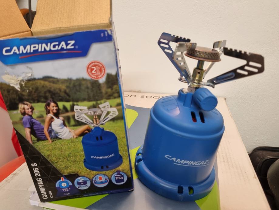 Réchaud Camping Campingaz 206 - Occasion Très Bon état - Petit Gaz Portable