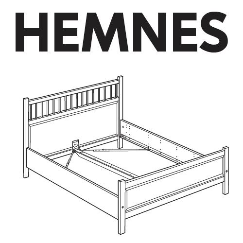 Posteljni okvir Ikea Hemnes 180x200
