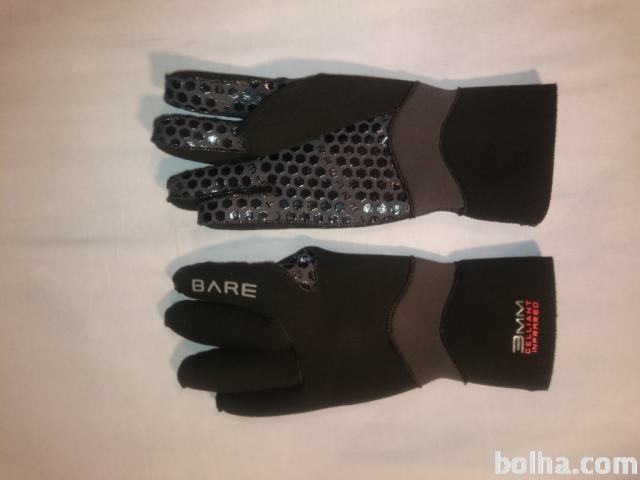 Potapljaške rokavice BARE 3MM