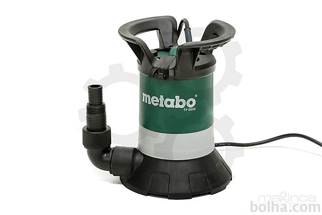 Potopna črpalka za čisto vodo METABO TP 6600