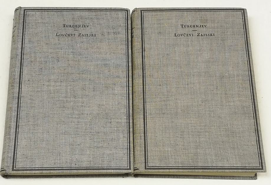 LOVČEVI ZAPISKI 1, 2 – Ivan S. Turgenjev, 1934