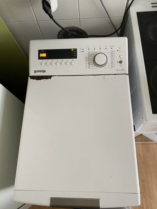 Ozek pralni stroj Gorenje WT62112 s polnjenjem zgoraj
