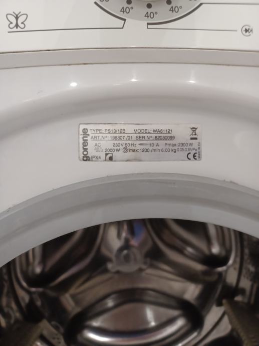 Pralni stroj Gorenje 61121