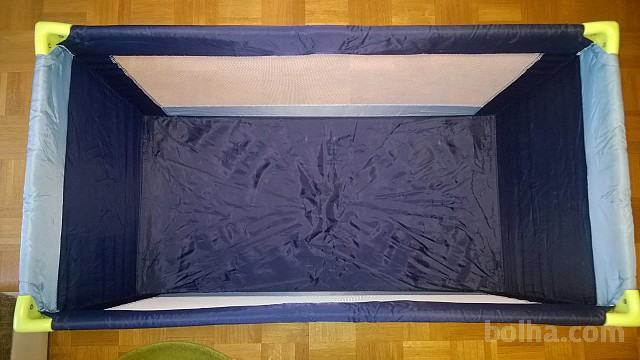 Otroška prenosna posteljica 120 cm x 60 cm