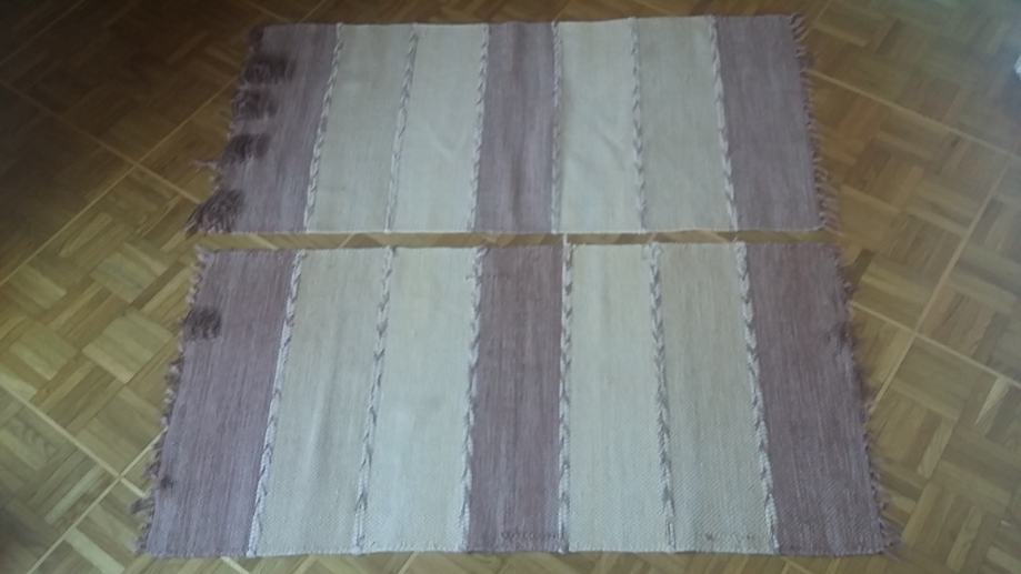 2x sobna preproga (tepih, tekač, 120 cm x 60 cm)