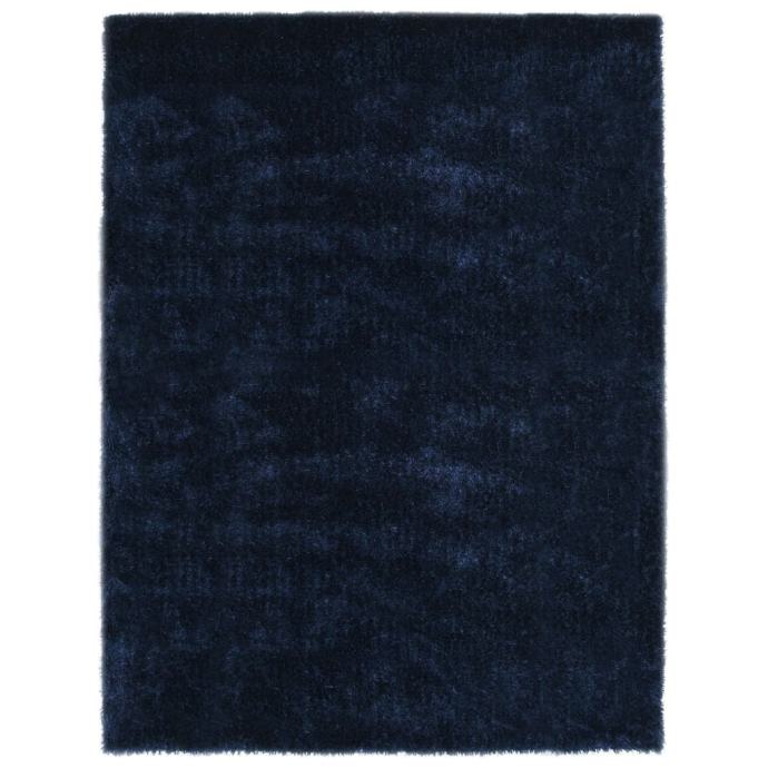 vidaXL Košata preproga 120x160 cm modra