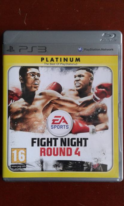 PS3 Fight Night Round 4 + Rugy League Live
