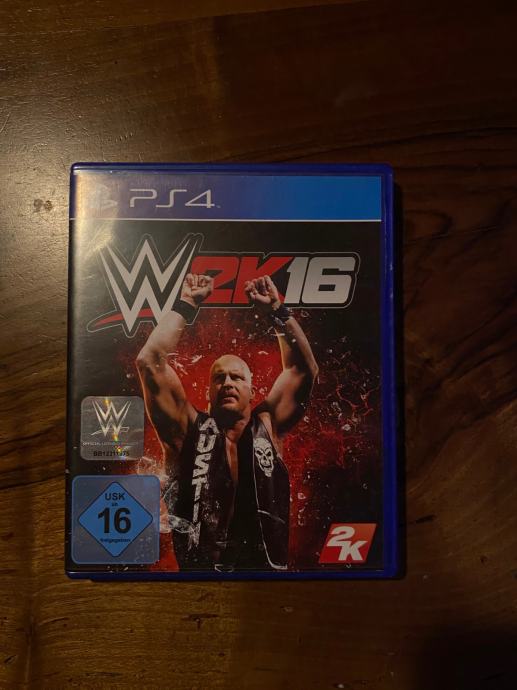 PS4 igra: W2K16 (wrestling).