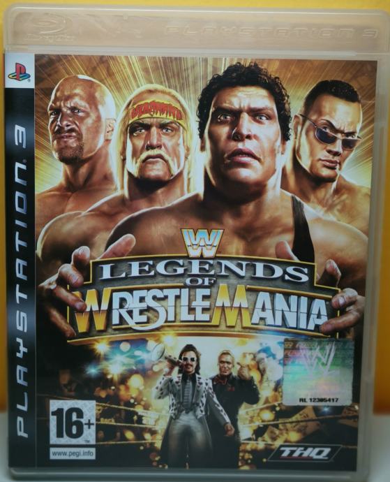 WWE Legends of WrestleMania Ps3