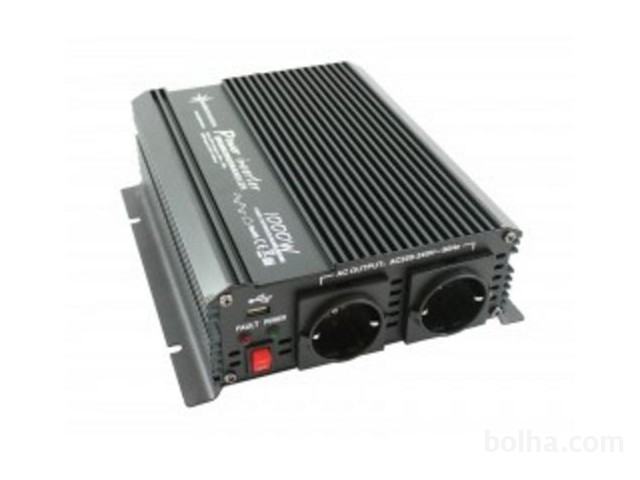 Pretvornik-inverter-razsmernik 24V 1000W–max2000Wmod.sinus