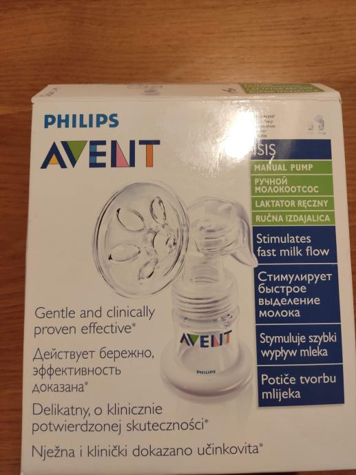 Ročna prsna črpalka Philips Avent