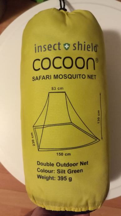 Komarnik - mreža proti komarjem (posteljna, potovalna) - NOVO