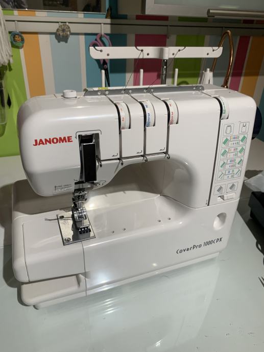 Šivalni stroj robilni stroj Coverlock JANOME CoverPro 1000CPX