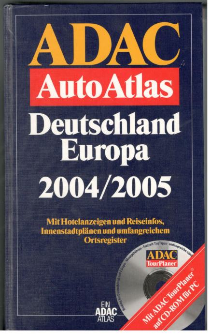 Auto Atlas, Deutschland Europa 2004/2005