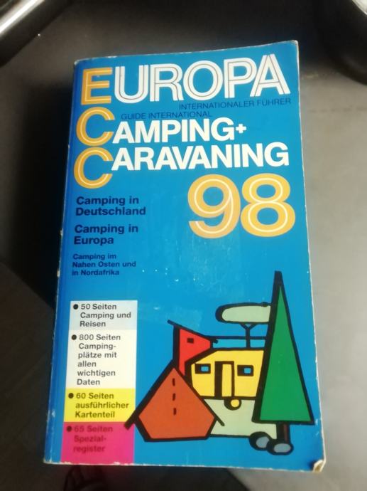 EUROPA CAMPING CARAVANING 1998 V  NEMSKEM  JEZIKU CENA 15 EUR