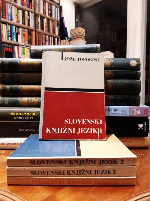 Jože Toporišič: Slovenski knjižni jezik (1-4)
