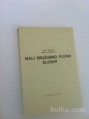 Mali družabno plesni slovar, Meta Zagorc, 1987, naprodaj