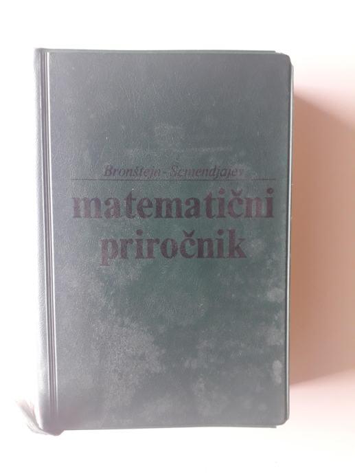 MATEMATIČNI PRIROČNIK, 1980, BRONŠTEJN, SEMENDJAJEV