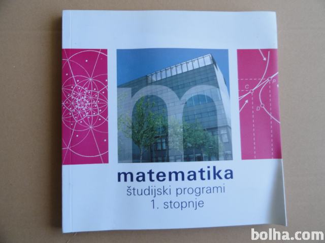 MATEMATIKA, ŠTUDIJSKI PROGRAMI 1. STOPNJE, 2011