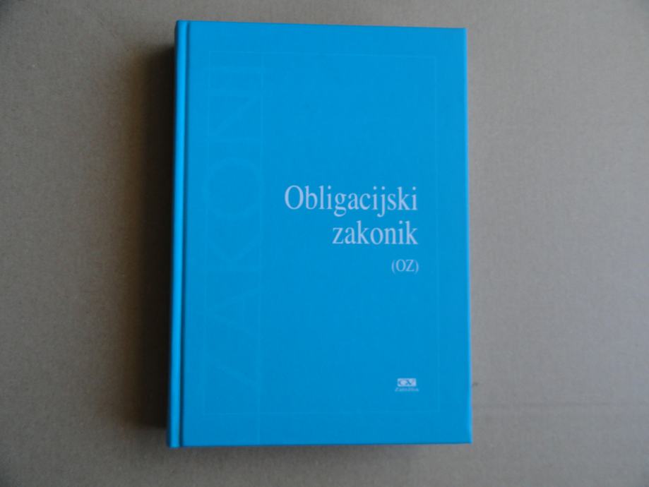 OBLIGACIJSKI ZAKONIK, OZ, 2004