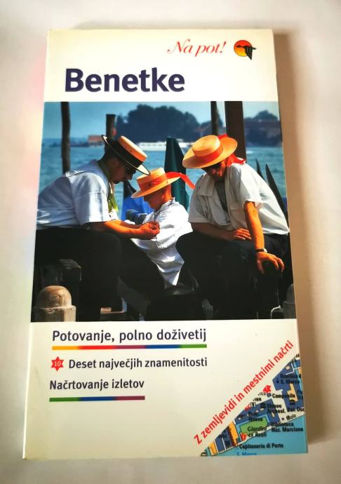 Priročnik/Knjiga/Turistični vodič "Benetke"