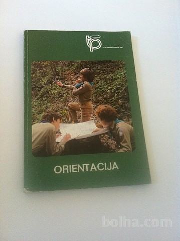 taborniški priročnik ORIENTACIJA, 1983, naprodaj