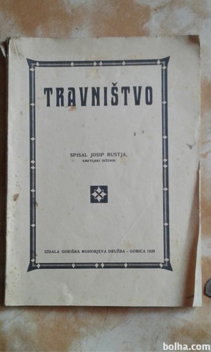 Travništvo.-Josip Rustja 1929