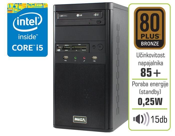 Računalnik MEGA 2000 Plus i5-4460/4GB/SSD + Windows 10 Professional