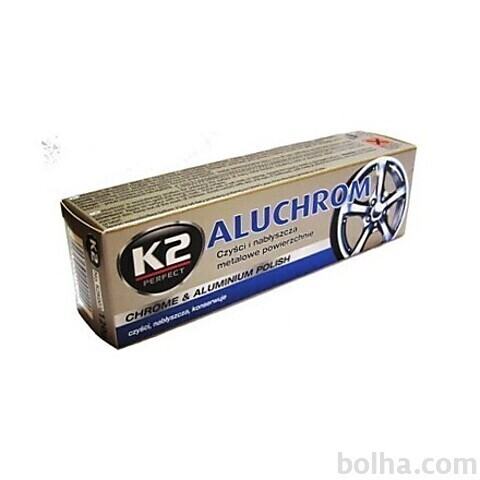 K2 AUTO CARE Aluchrom - Metal polish pasta za čiščenje in poliranje
