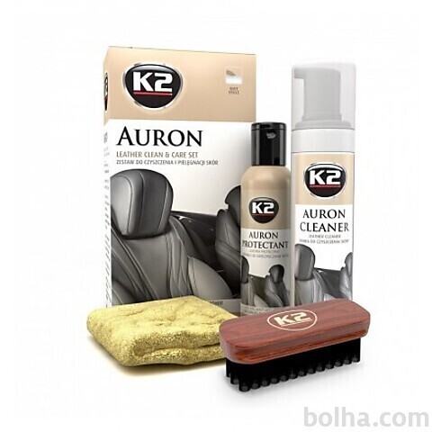 K2 AUTO CARE Leather Kit set za čiščenje usnjenih površin