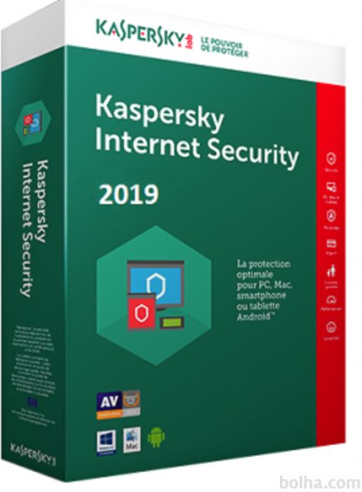 Kaspersky Internet Security 2020 3PC/1Y antivirus, firewall