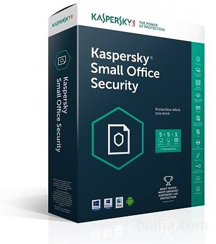 Kaspersky Small Office Security - 10PC+10Mobile+1 Server, 1Y