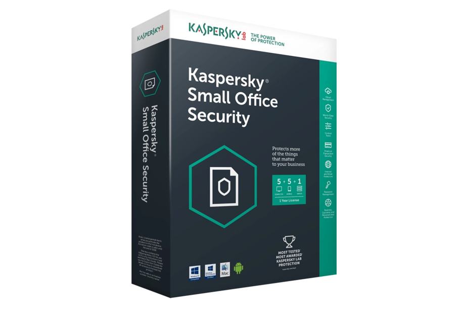 Kaspersky Small Office Security (5pc, 5m, 1s, 1 leto)