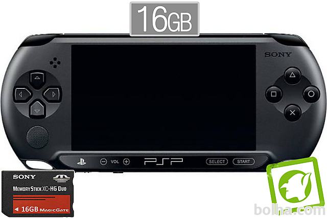 Rabljeno: PSP E1004 Street 16GB črn + CFW 6.61 PRO + PSP igra + 1...